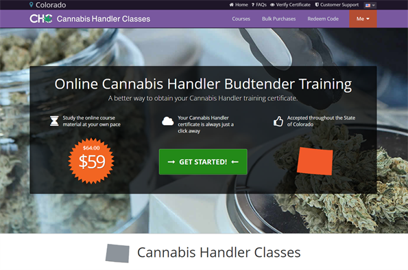 Colorado Cannabis Handler Classes