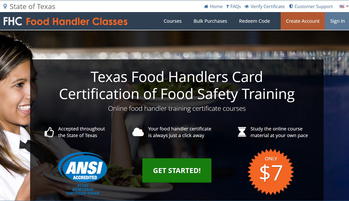 Dallas Texas Food Handler Classes